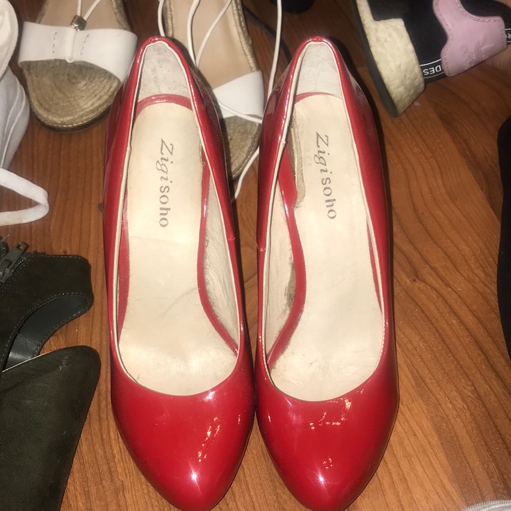 Patton leather heels